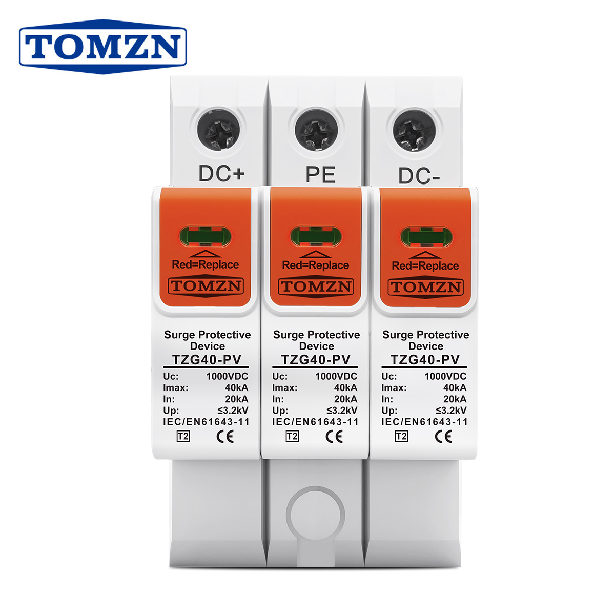 TZG40-PV 3P 1000V 1200V 1500V  - Din Rail Circuit Breaker avis et prix