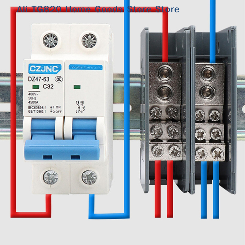 [TG820]150A Din Rail Terminal  - Din Rail Circuit Breaker avis et prix