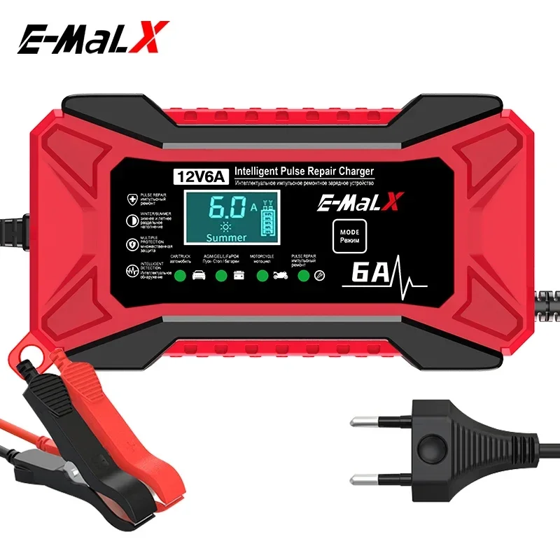 New 12V 6A  LiFePO4 14.6V Smar - Agm Deep Cycle Battery avis et prix
