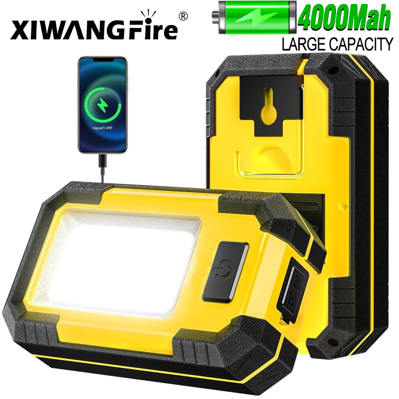4000MaH Rechargeable Work Ligh - Renewable Energy Sources avis et prix