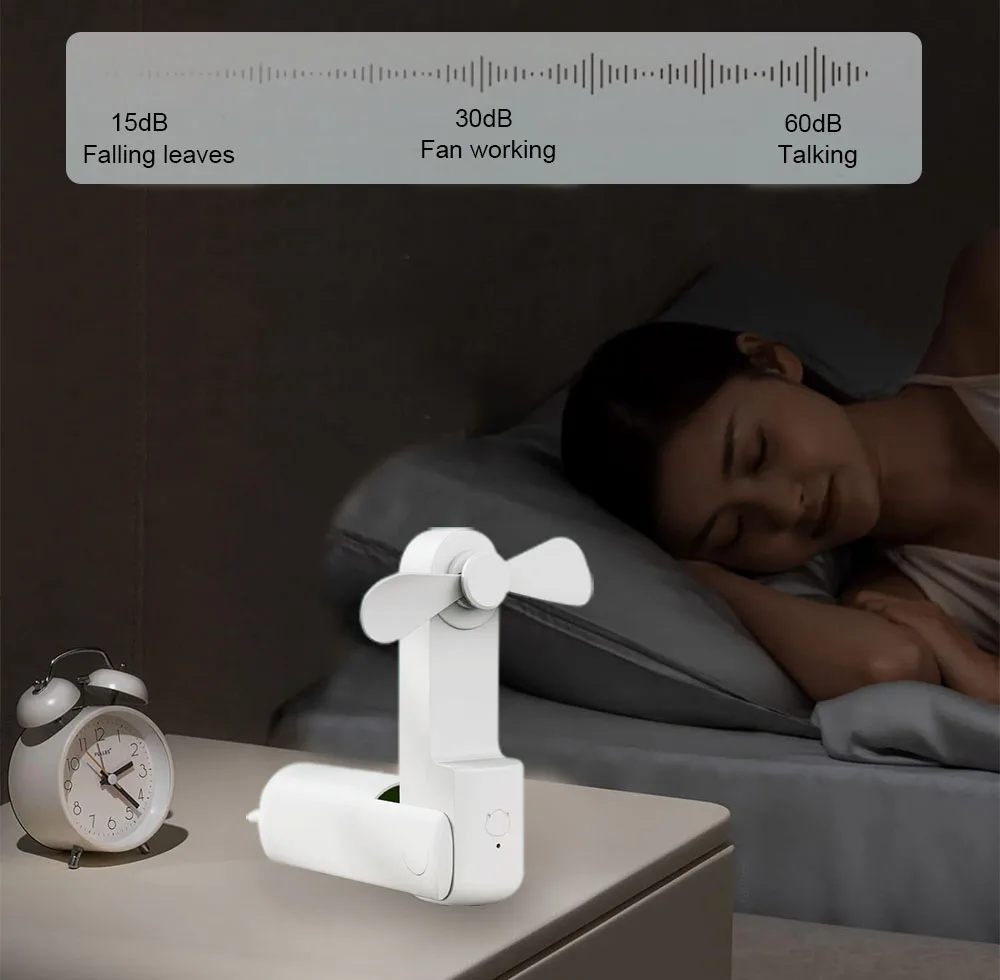 Portable Mini Fan 2000mAh USB  - Renewable Energy Sources avis et prix