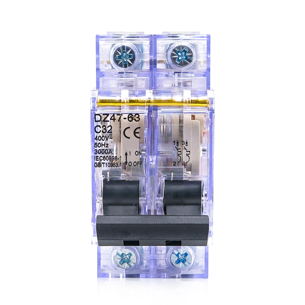 DZ47-63 Transparent Miniature  - Din Rail Circuit Breaker avis et prix