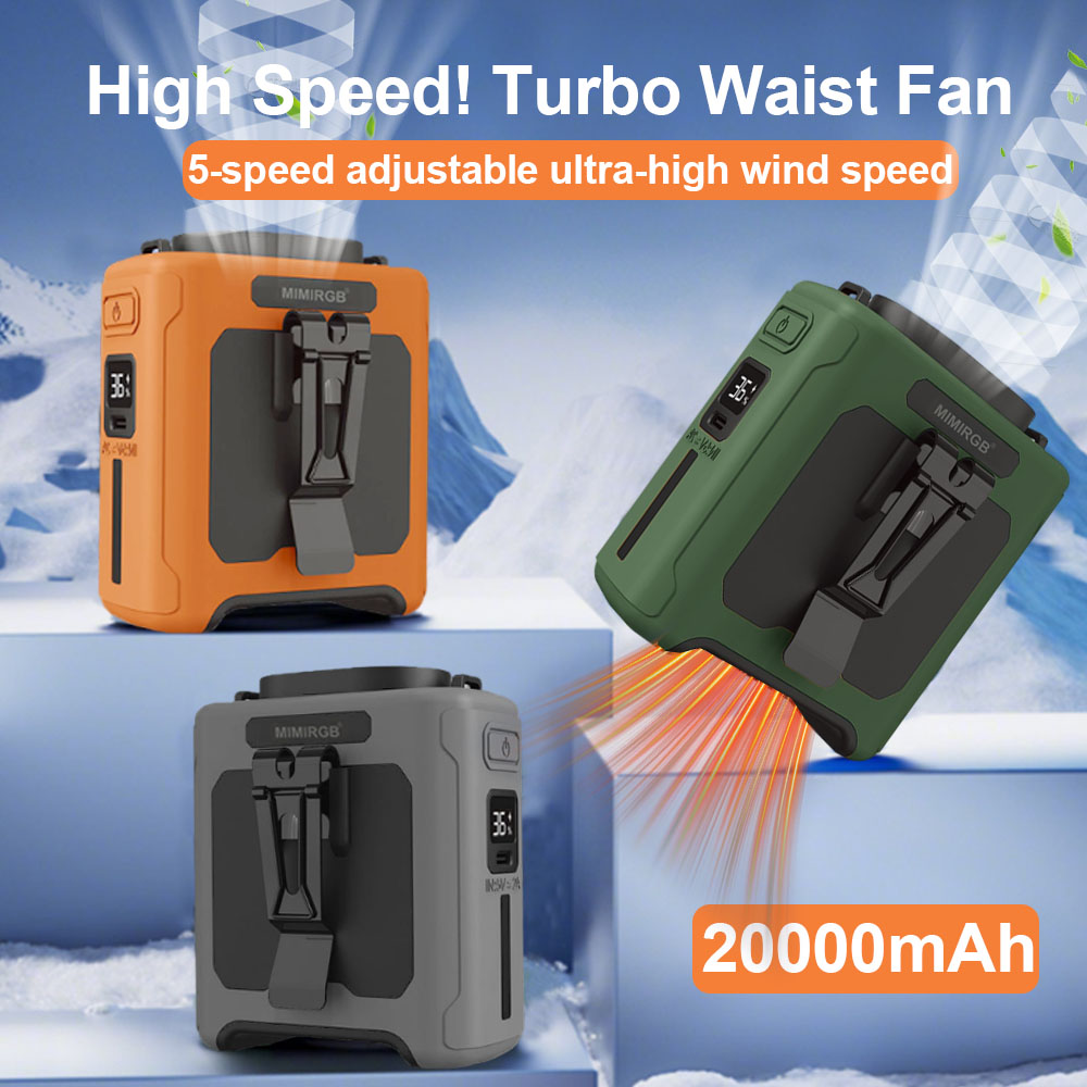 Waist Clip Fan Portable Hangin - Renewable Energy Sources avis et prix
