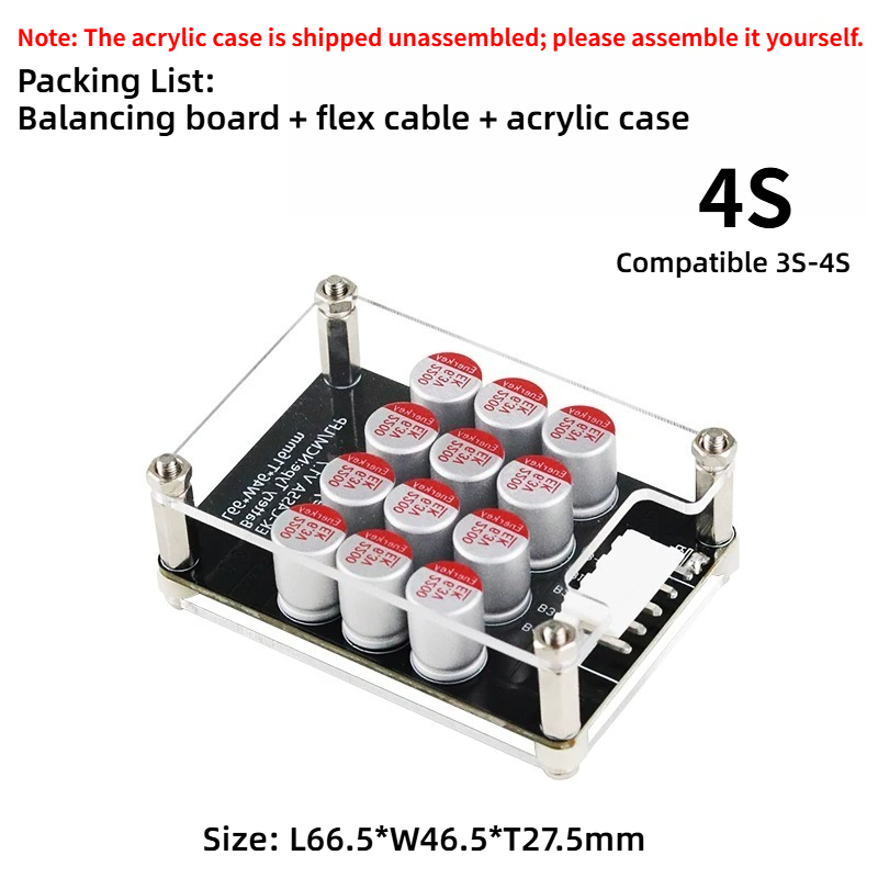 1pcs 5A 4S  Active Equalizer B - Lifepo4 Battery Pack avis et prix