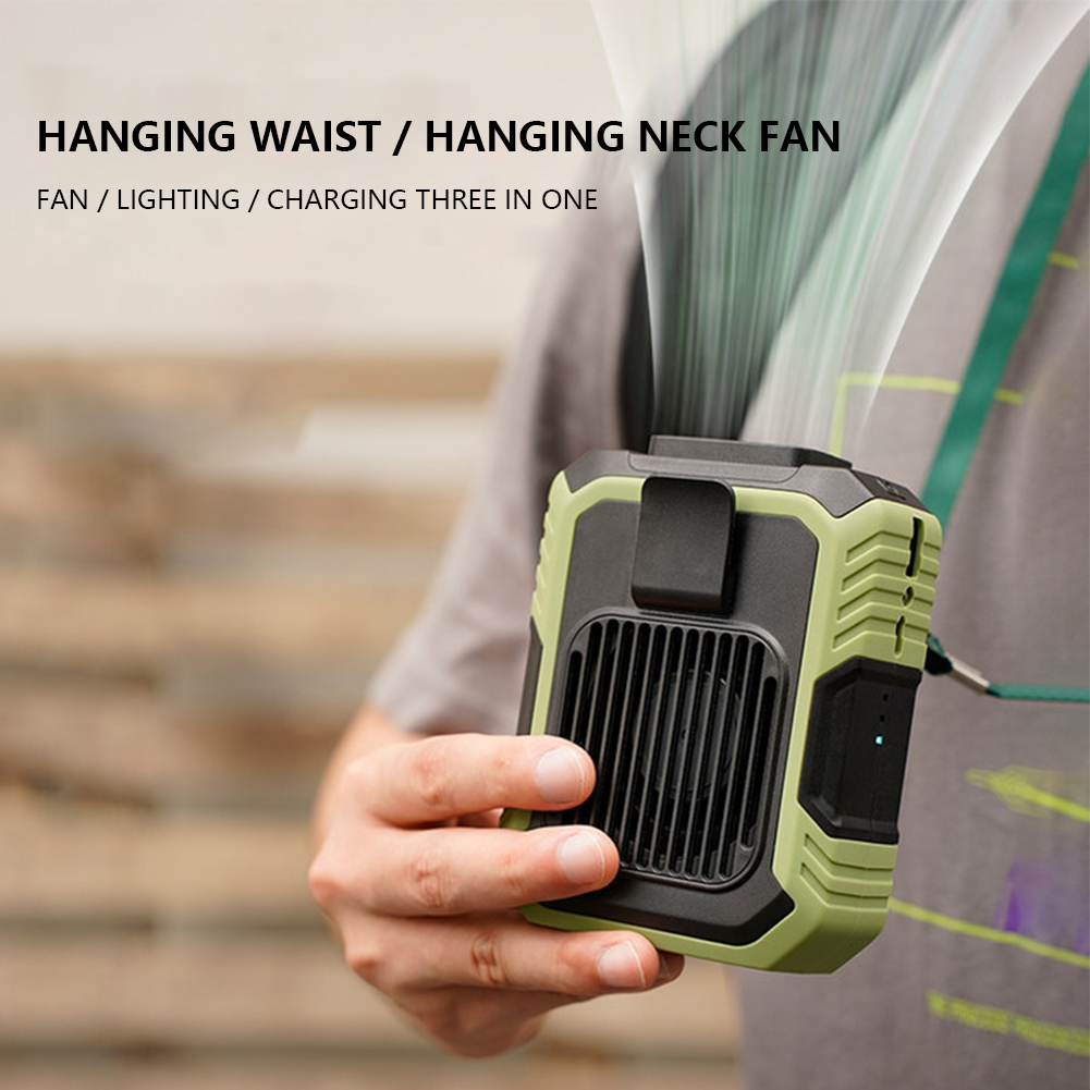 Mini Travel Wearable Waist Fan - Renewable Energy Sources avis et prix