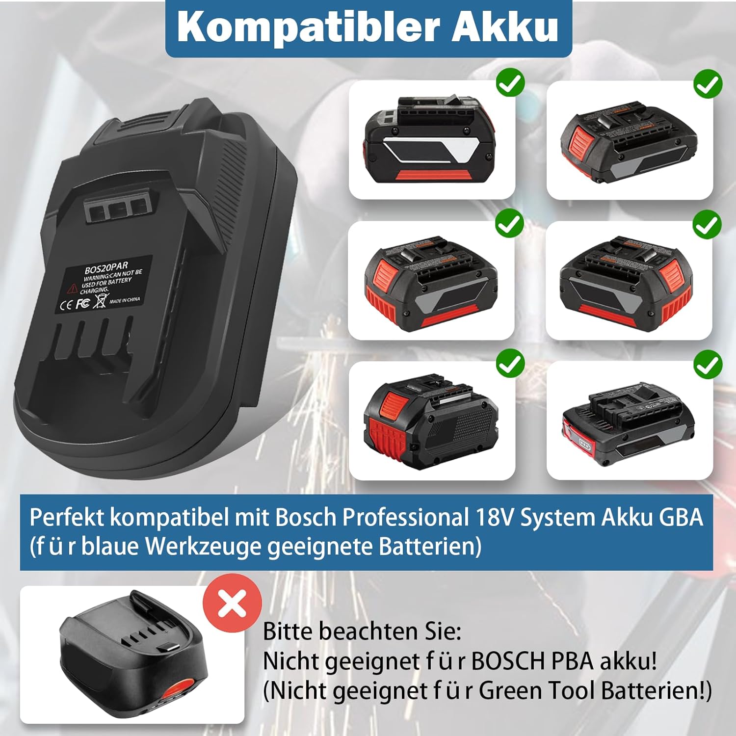 BOS20PAR Battery Adapter For B - Agm Deep Cycle Battery avis et prix