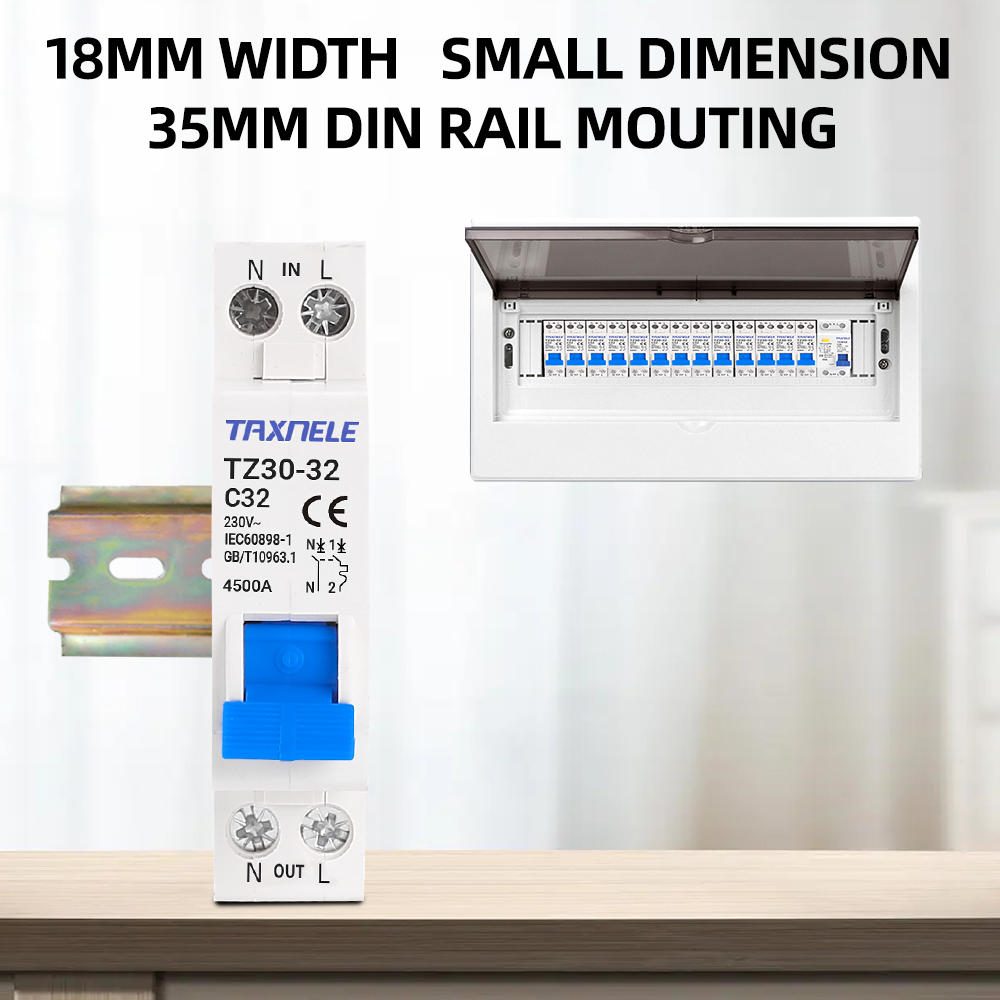 TZ30-32 DPN 1P+N Mini Circuit  - Din Rail Circuit Breaker avis et prix