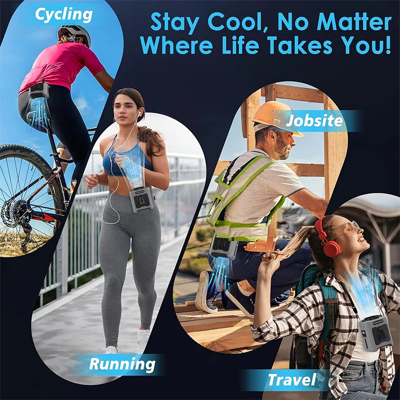 Waist Fan with Power Bank 5 Sp - Renewable Energy Sources avis et prix