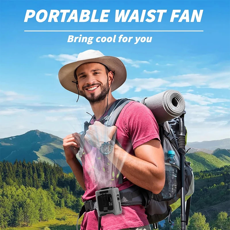 Waist Fan with Power Bank 5 Sp - Renewable Energy Sources avis et prix