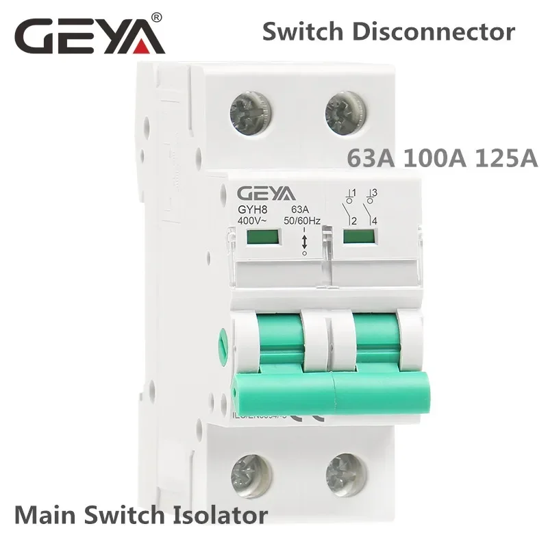 GEYA GYH8 Din Rail 2Pole 4Pole - Din Rail Circuit Breaker avis et prix
