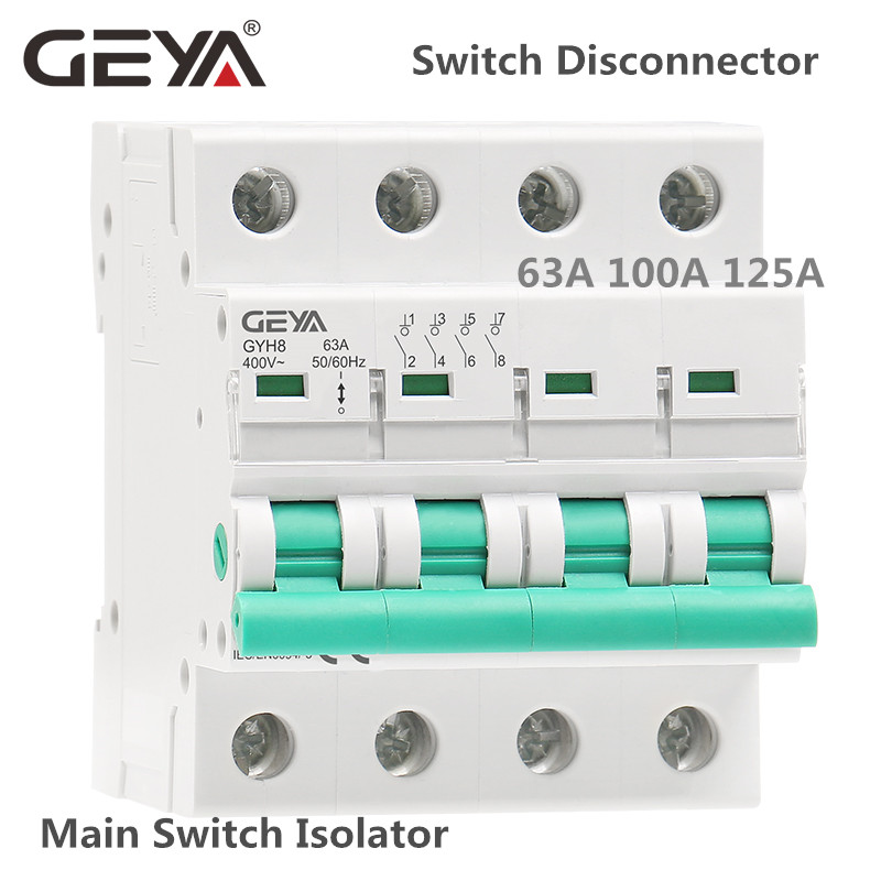 GEYA GYH8 Din Rail 2Pole 4Pole - Din Rail Circuit Breaker avis et prix
