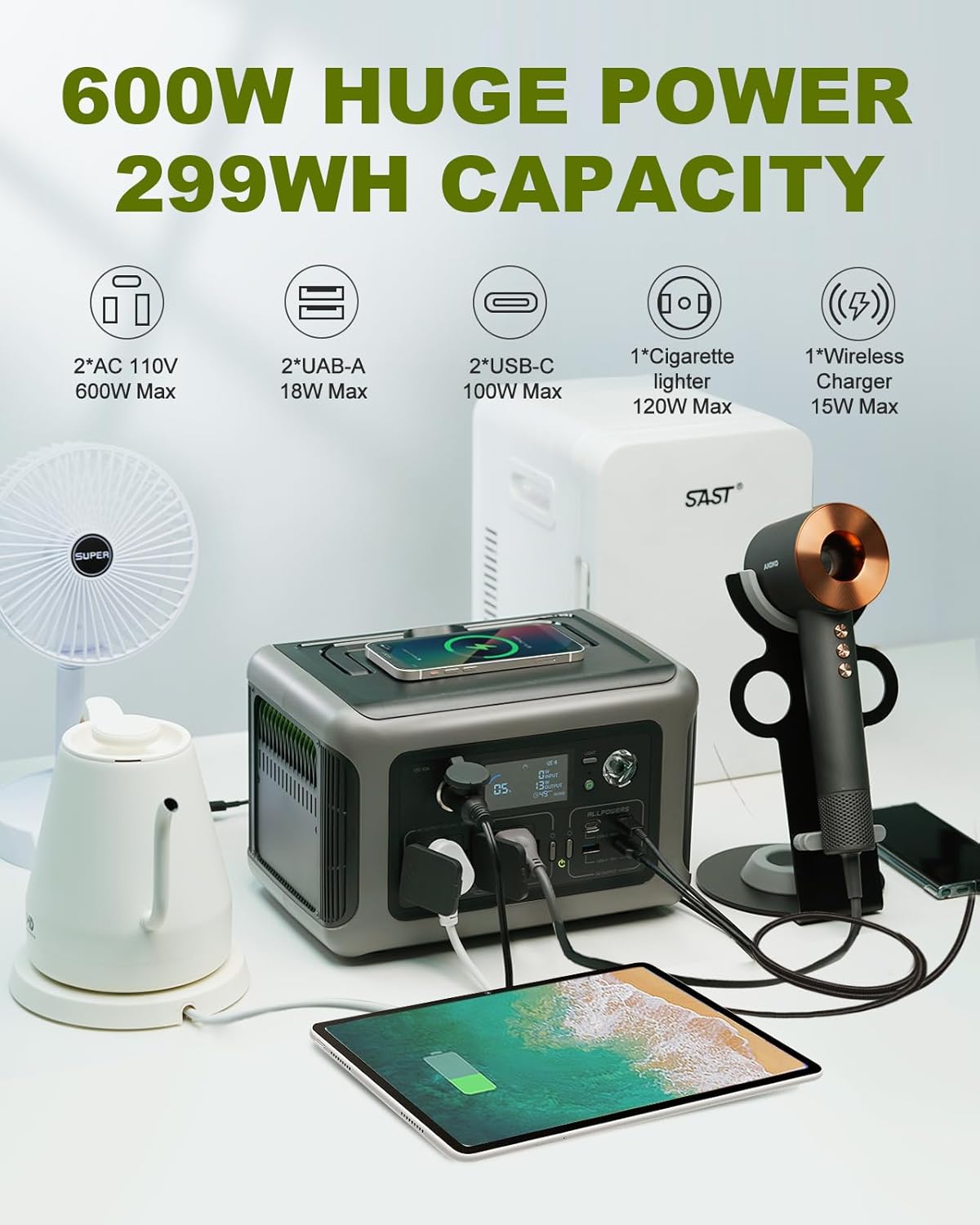 ALLPOWERS Portable Power Stati - Lifepo4 Battery Pack avis et prix