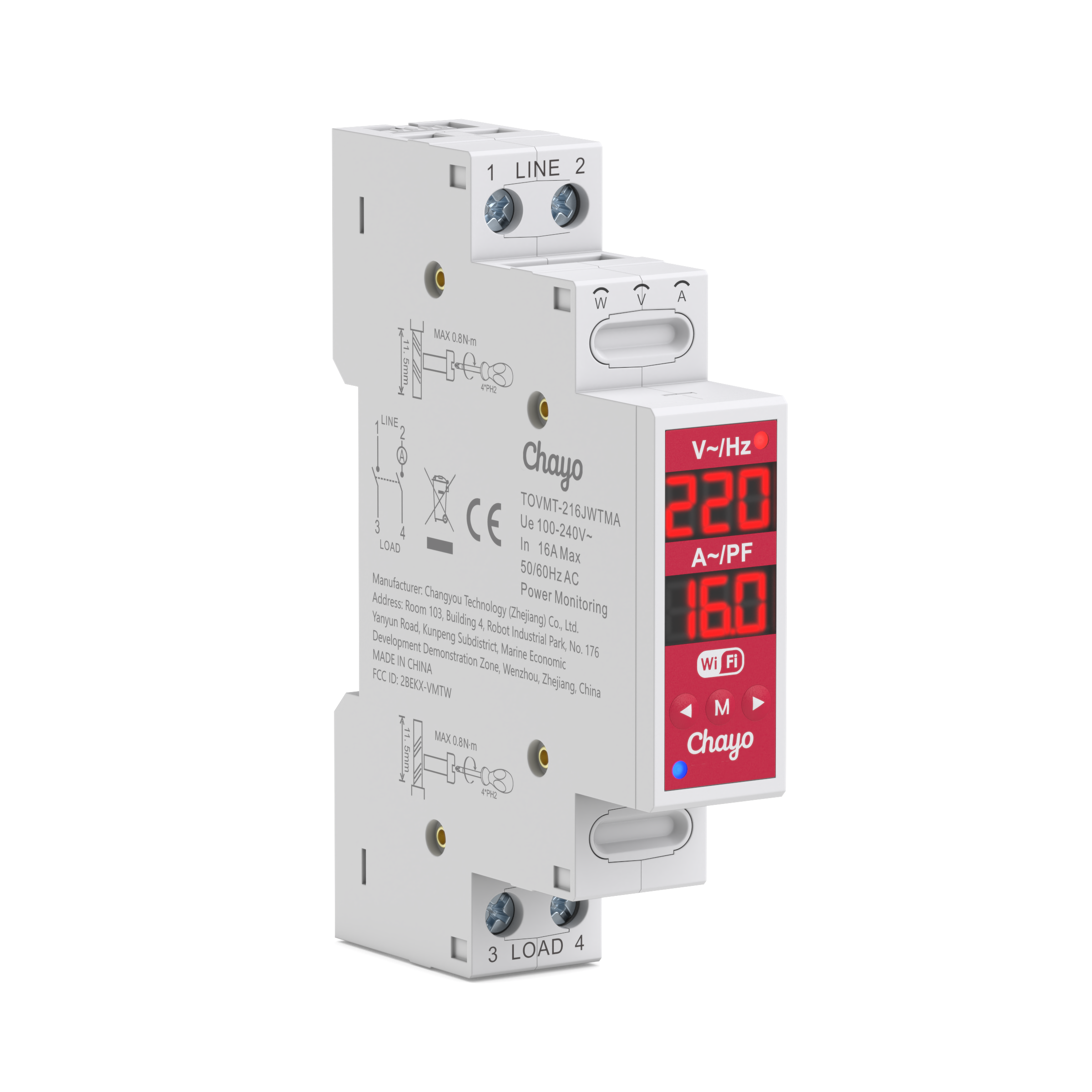 2P Smart Switch Circuit Breake - Din Rail Circuit Breaker avis et prix