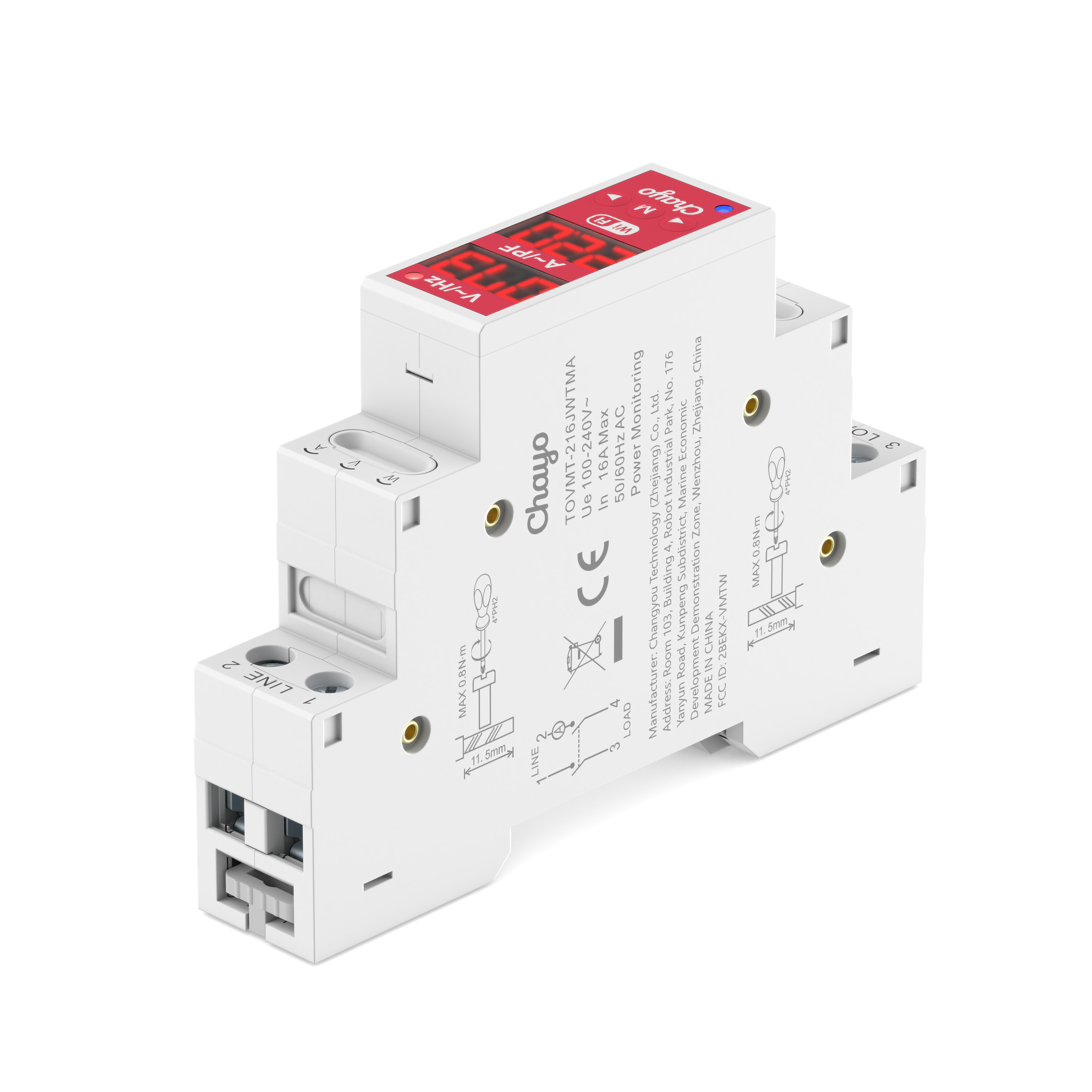 2P Smart Switch Circuit Breake - Din Rail Circuit Breaker avis et prix