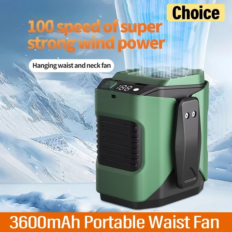 Rechargeable Waist Fan Portabl - Renewable Energy Sources avis et prix