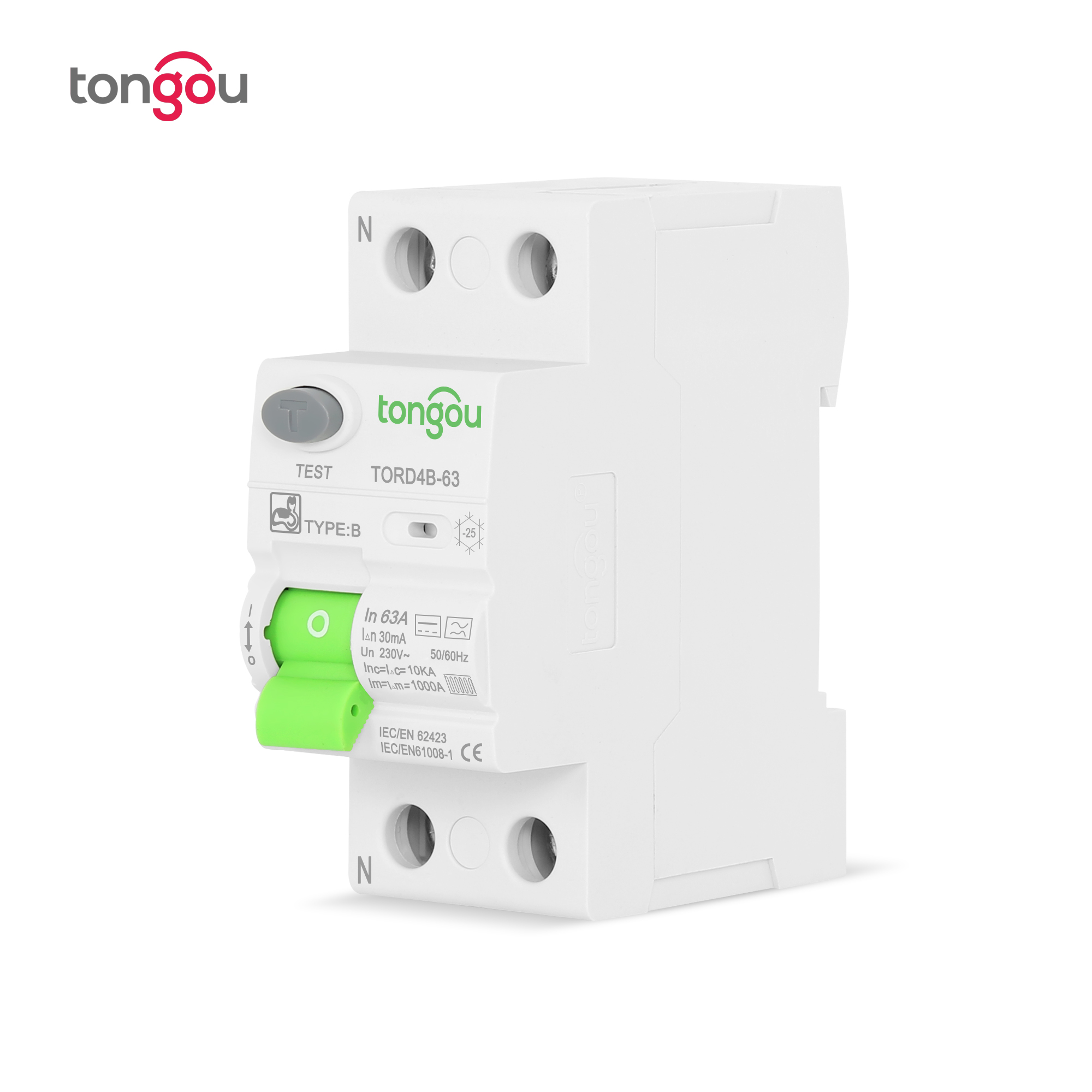RCD RCCB Type B Earth Leakage  - Din Rail Circuit Breaker avis et prix