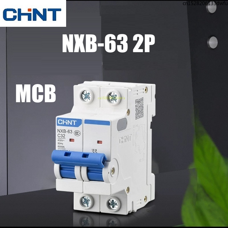 CHINT MCB NXB-63 2P 2A 10A 16A - Din Rail Circuit Breaker avis et prix