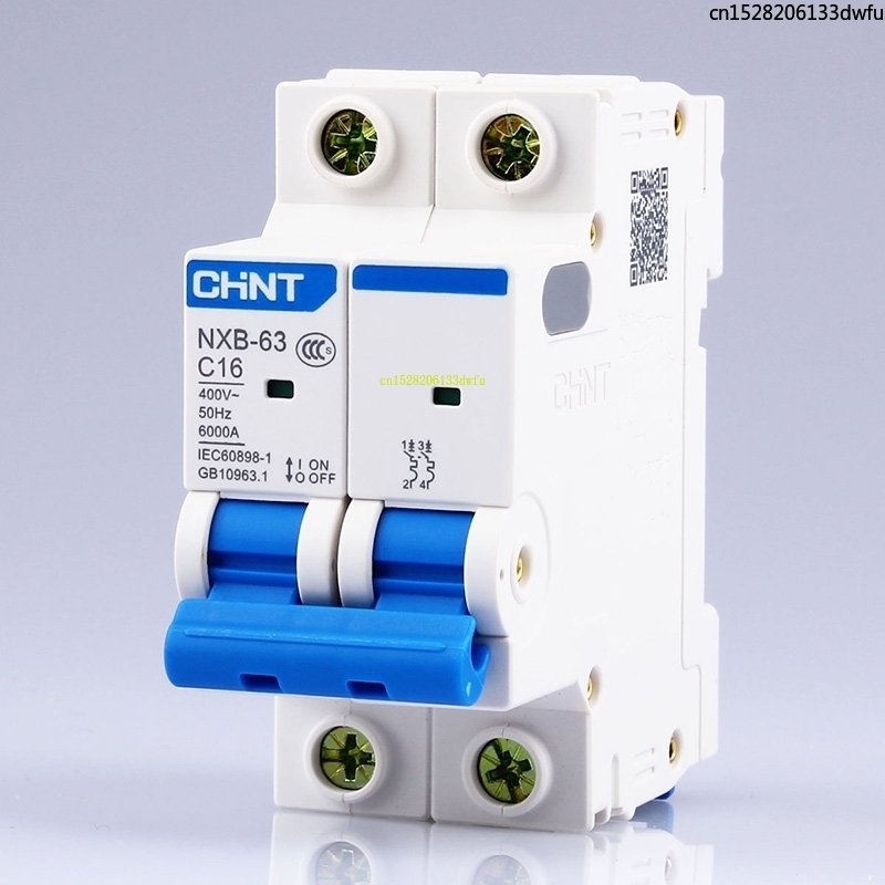 CHINT MCB NXB-63 2P 2A 10A 16A - Din Rail Circuit Breaker avis et prix