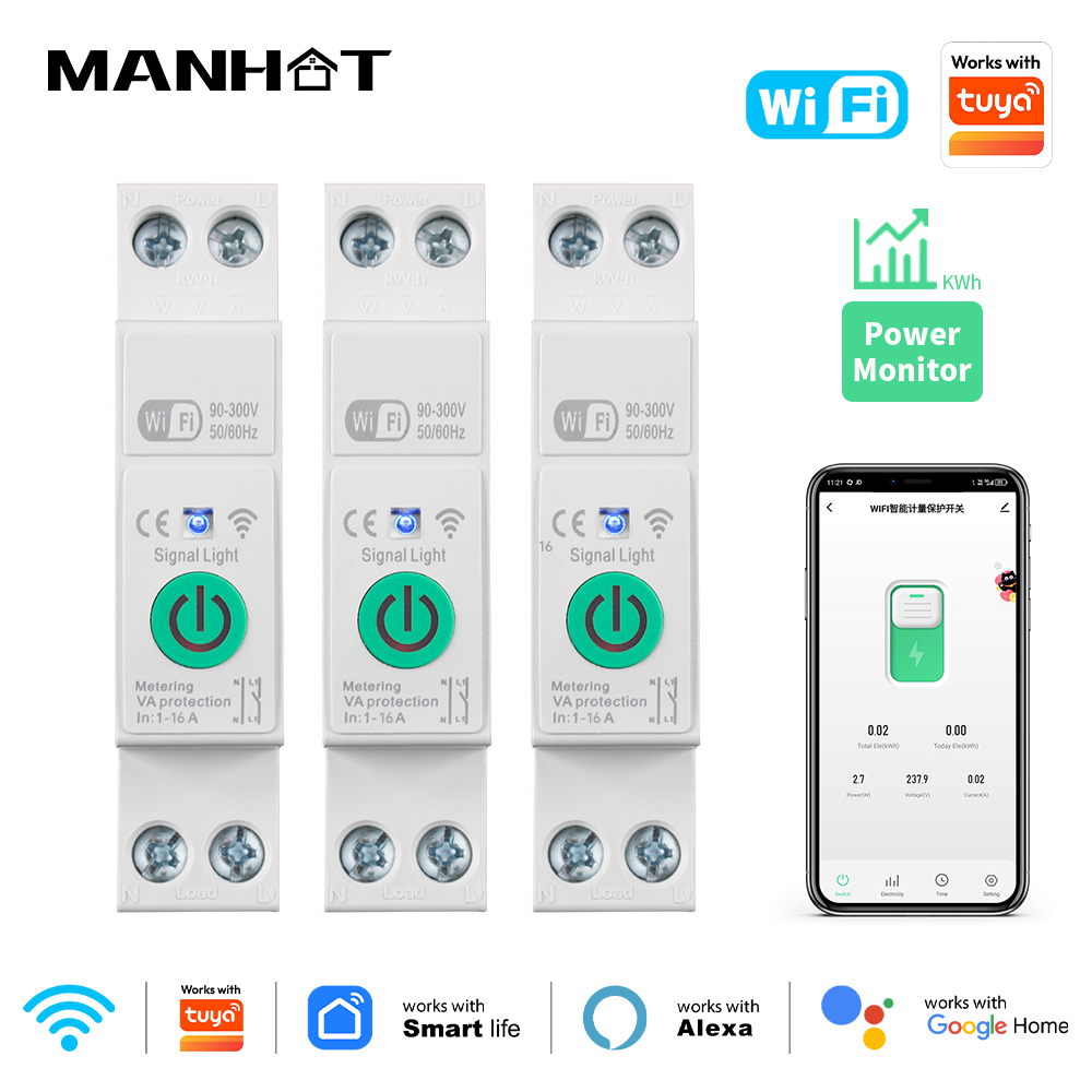 Smart WiFi Circuit Breaker Swi - Din Rail Circuit Breaker avis et prix